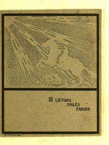 Katalogas „Trečioji lietuvių dailės paroda”, 1909 m. 